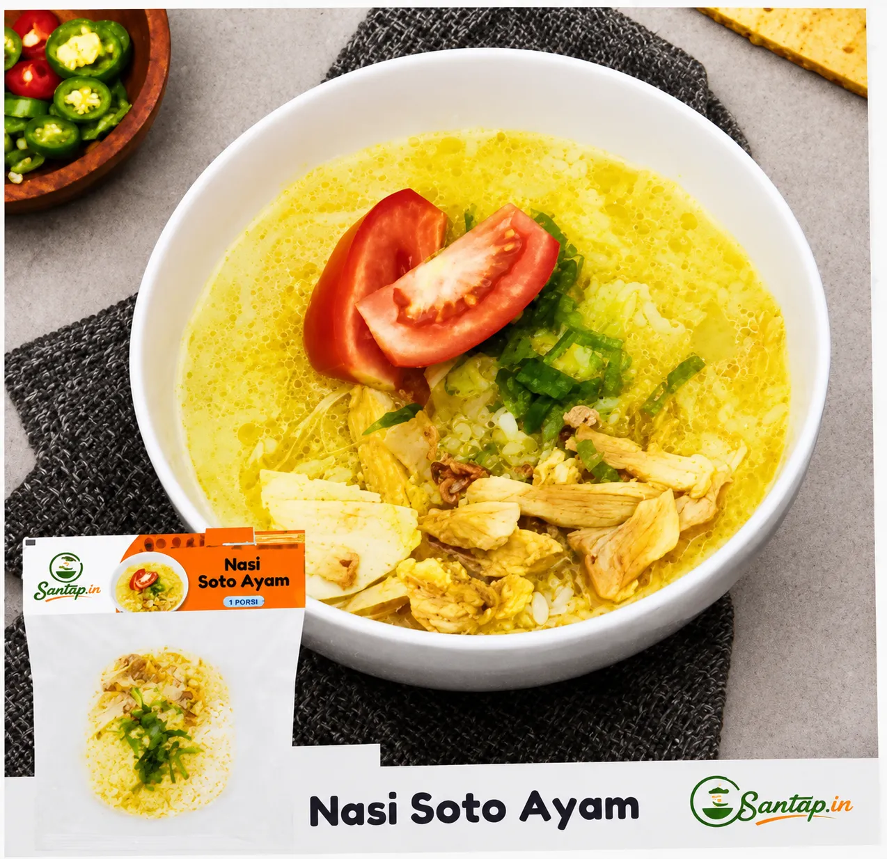 Signature menu Santap.in: soto, rawon, dan ramen